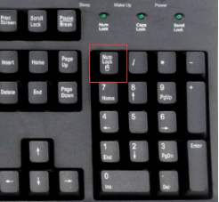 当开机之后出现不亮的情况可以先看看风扇的运转是否正常，如果正常就尝试按几下键盘的Num小键盘数字键开关，看是否会熄灭又亮起。