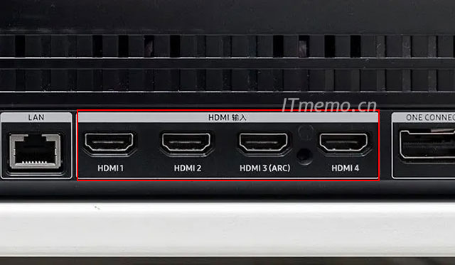 HDMI接口分为：标准HDMI、mini HDMI、micro HDMI，三种，最常见的是标准HDMI接口，比如：电视机、电脑、显卡……，并且接口附近会有HDMI字样标识