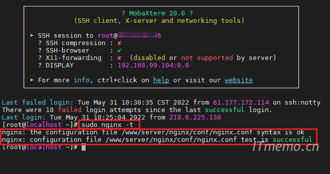 使用SSH方式登录linux服务器，输入下面的命令可以查看nginx.conf配置文件路径